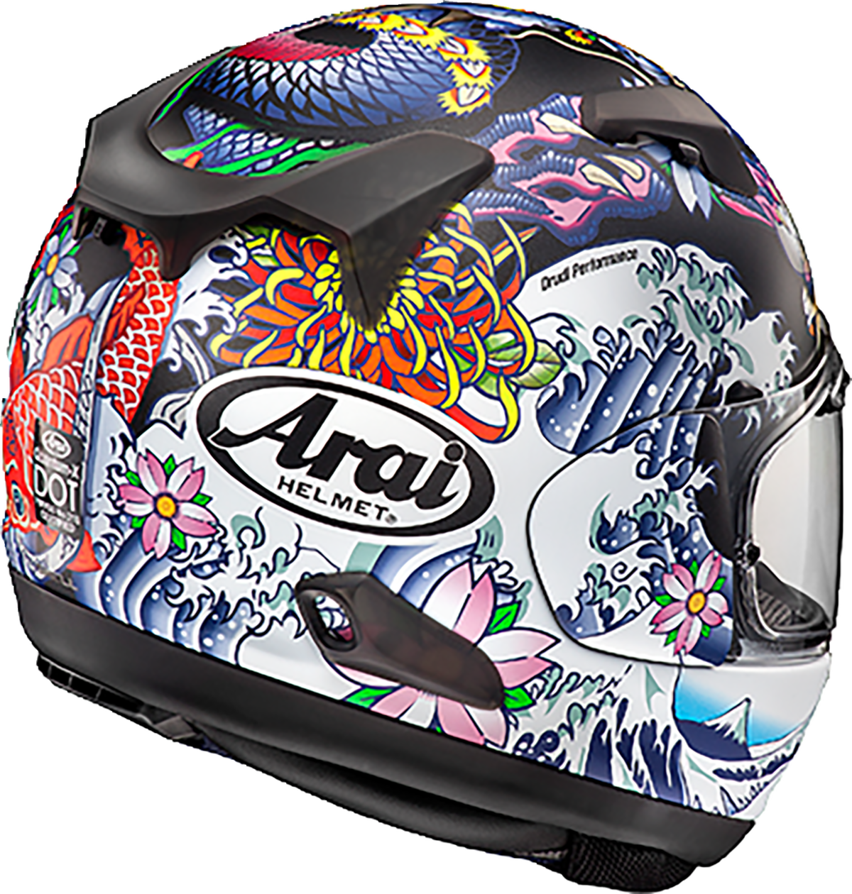 Arai Quantum-X Helmet - Oriental - Black Frost