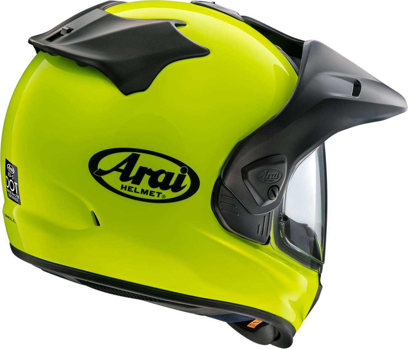 ARAI HELMETS XD-5 Helmet - Fluorescent Yellow - Medium 0140-0424