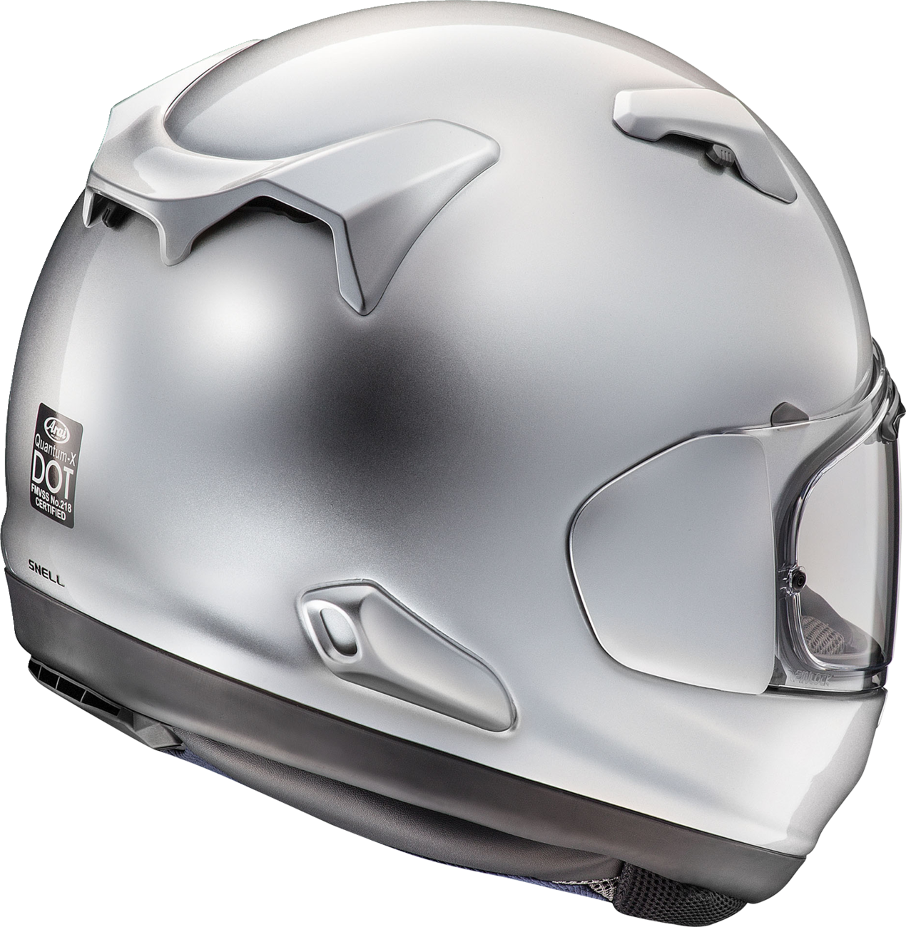 ARAI HELMETS Quantum-X Helmet - Aluminum Silver - 2XL 0101-18168