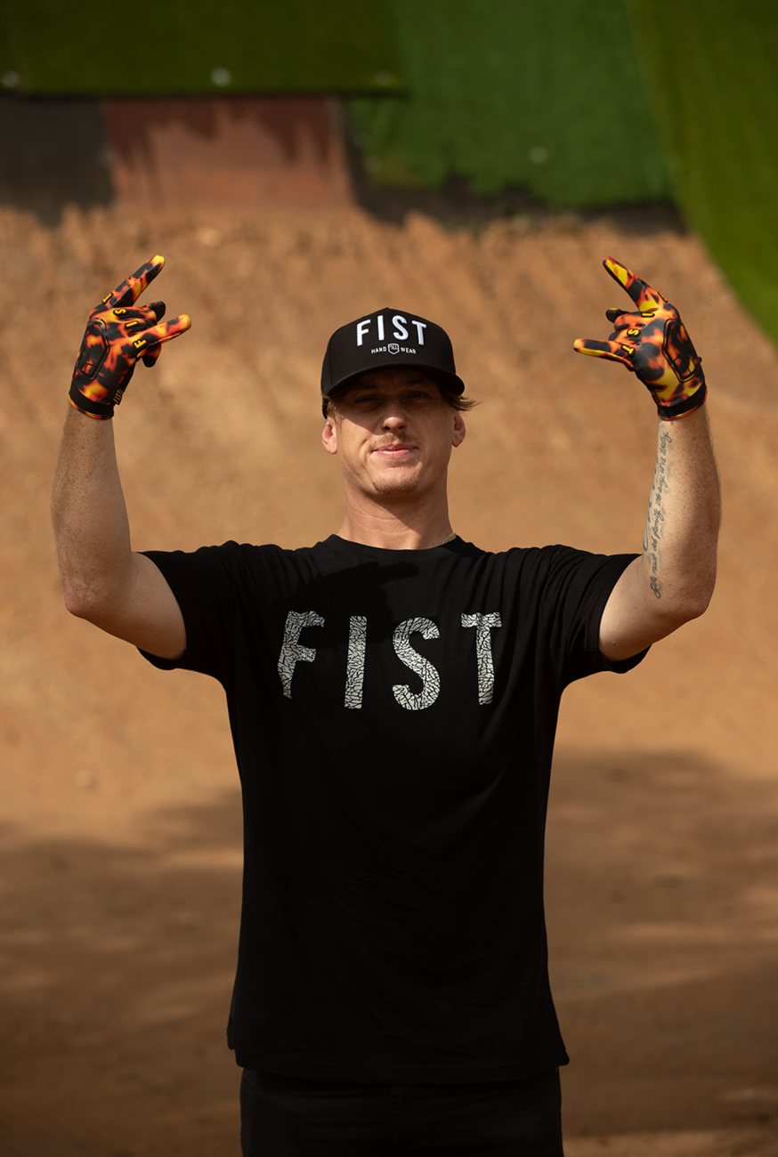 Fist Handwear Strapped Stocker Tortoise Shell Gloves