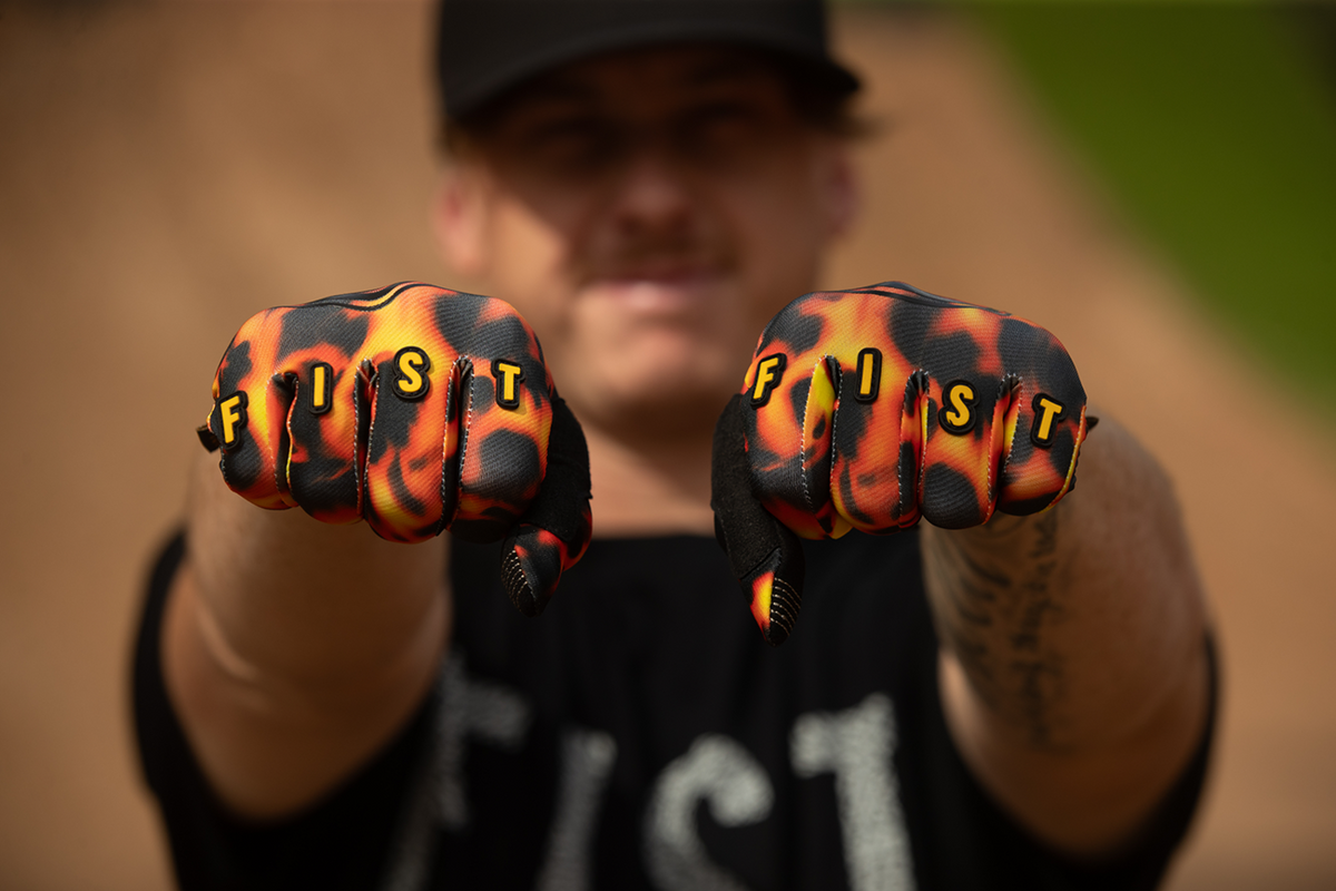 Fist Handwear Strapped Stocker Tortoise Shell Gloves