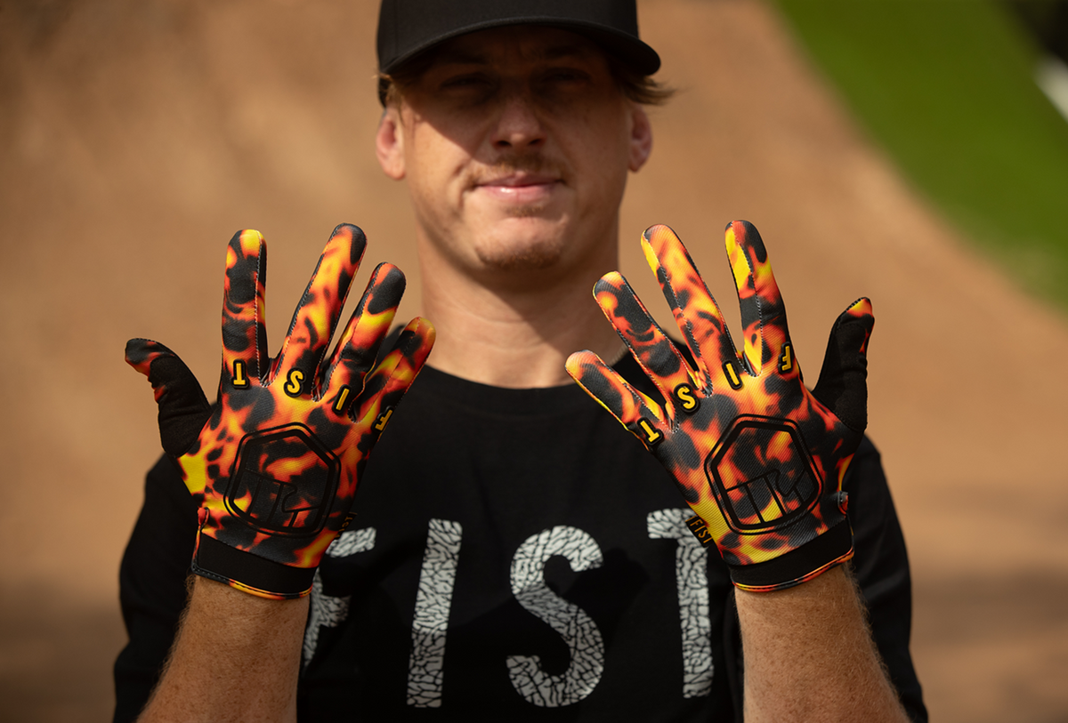 Fist Handwear Strapped Stocker Tortoise Shell Gloves