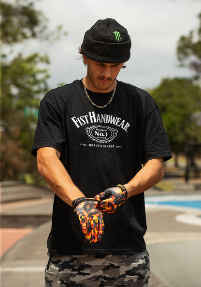 Fist Handwear Strapped Stocker Tortoise Shell Gloves