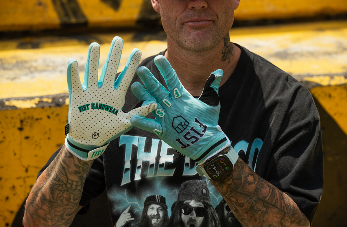 Fist Handwear Breezer Ruthless Teal Staple Gloves
