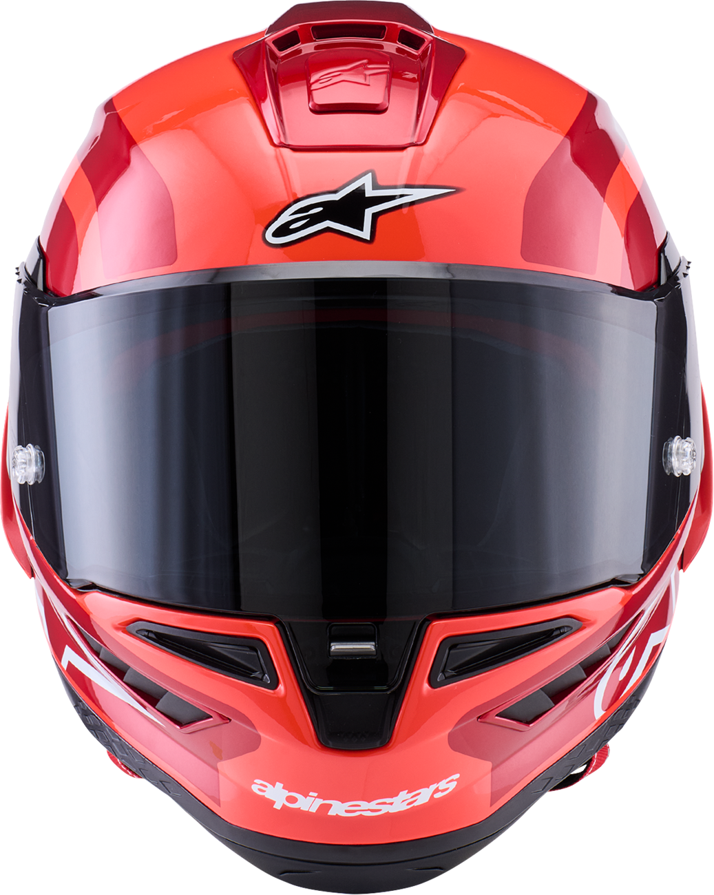 ALPINESTARS Supretech R10 Helmet - 22.06 - Arius - Gloss - Black/White/Double Red - 2XL 8203926-1683-2XL