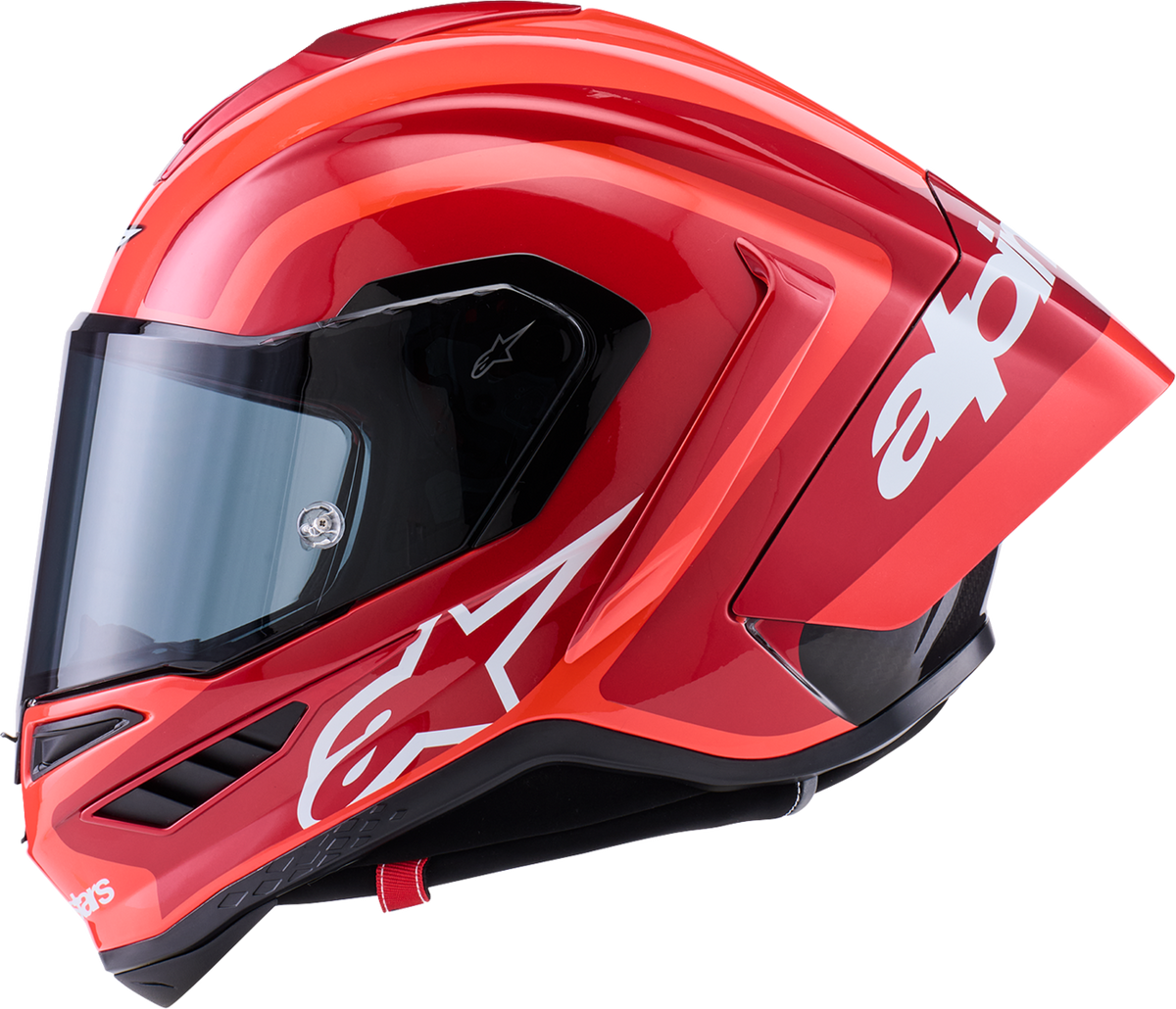 ALPINESTARS Supretech R10 Helmet - 22.06 - Arius - Gloss - Black/White/Double Red - 2XL 8203926-1683-2XL