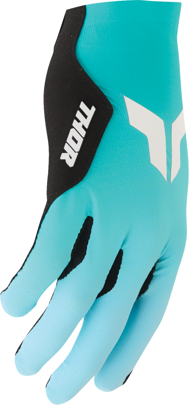Thor Sportmode Iconic Gloves - Aqua/Powder Blue