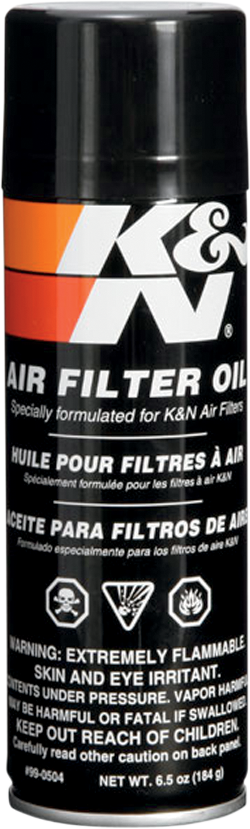 K & N Air Filter Oil - 6.5 oz. net wt. - Aerosol 99-0504
