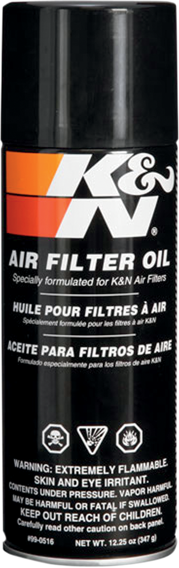 K & N Air Filter Oil - 12.25 oz. net wt. - Aerosol 99-0516