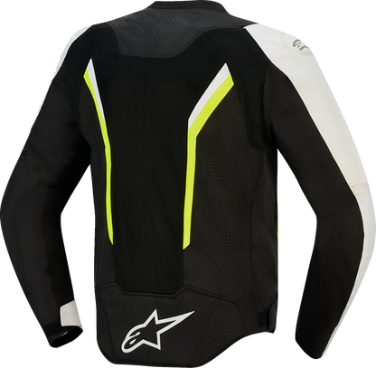 Alpinestars AST v3 Air Jacket - Black/Silver/Yellow Fluo