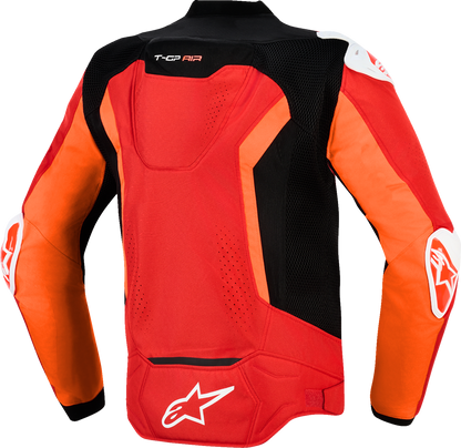 Alpinestars T-GP Air Jacket - Bright Red/Red Fluo/Black