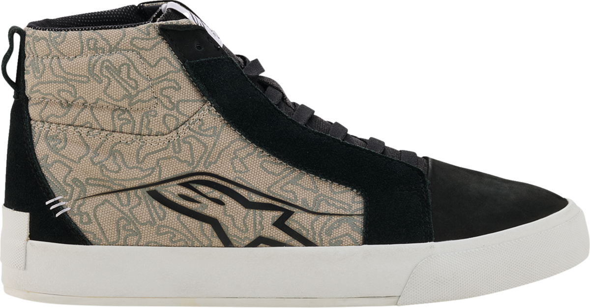 Alpinestars Ride-63 Canvas Shoes - Black/Cool Gray/White