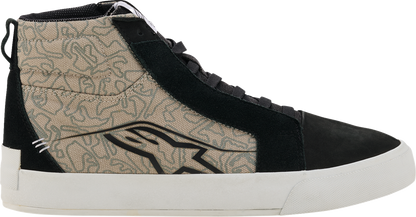 Alpinestars Ride-63 Canvas Shoes - Black/Cool Gray/White
