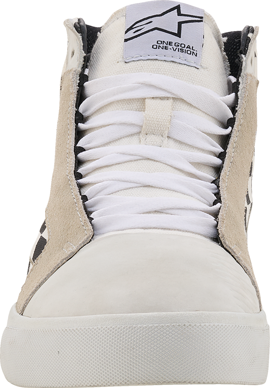 Alpinestars Ride-63 Canvas Shoes - White/Black/Chess
