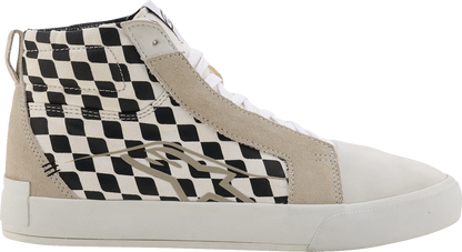 Alpinestars Ride-63 Canvas Shoes - White/Black/Chess