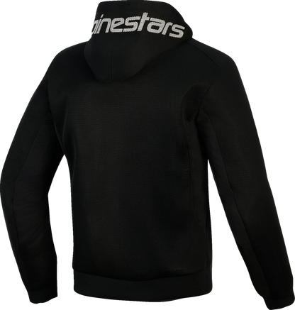 Alpinestars Chrome Super Airflow Hoodie - Black/Dark Gray/White
