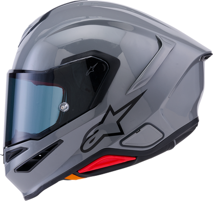 Alpinestars Supertech R7 Helmet - 22.06 - Solid - Gloss Gray
