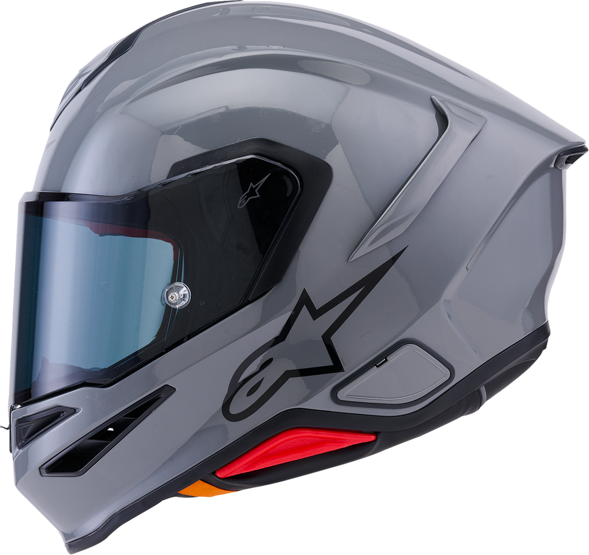 ALPINESTARS Supertech R7 Helmet - 22.06 - Solid - Gloss Gray - XS 8202126-1635-XS