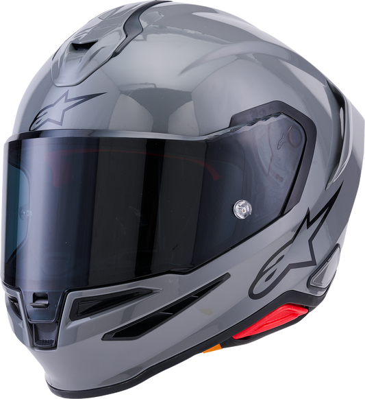 ALPINESTARS Supertech R7 Helmet - 22.06 - Solid - Gloss Gray - XL 8202126-1635-XL