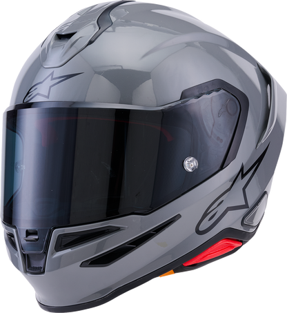 Alpinestars Supertech R7 Helmet - 22.06 - Solid - Gloss Gray