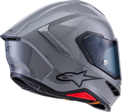 Alpinestars Supertech R7 Helmet - 22.06 - Solid - Gloss Gray