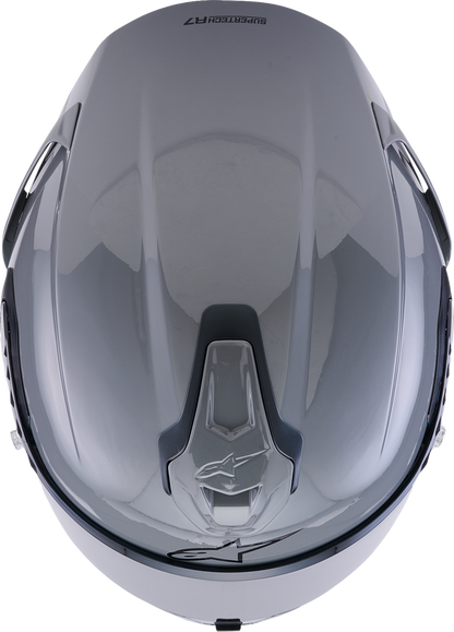Alpinestars Supertech R7 Helmet - 22.06 - Solid - Gloss Gray