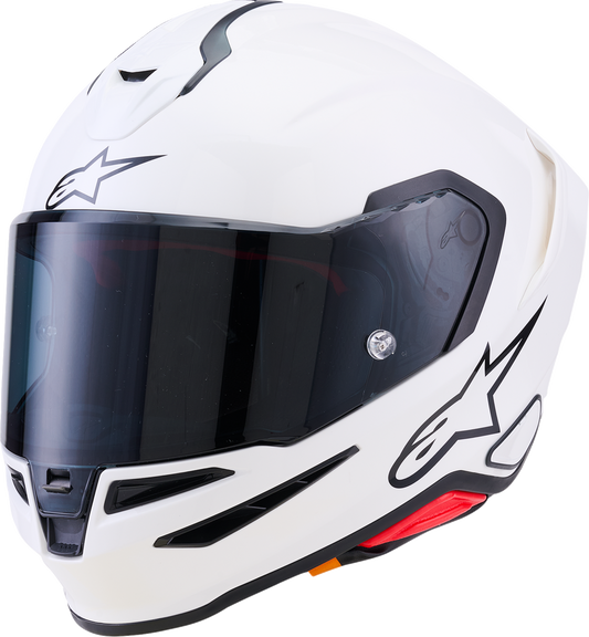 ALPINESTARS Supertech R7 Helmet - 22.06 - Solid - Gloss White - 2XL 8202126-2180-2XL