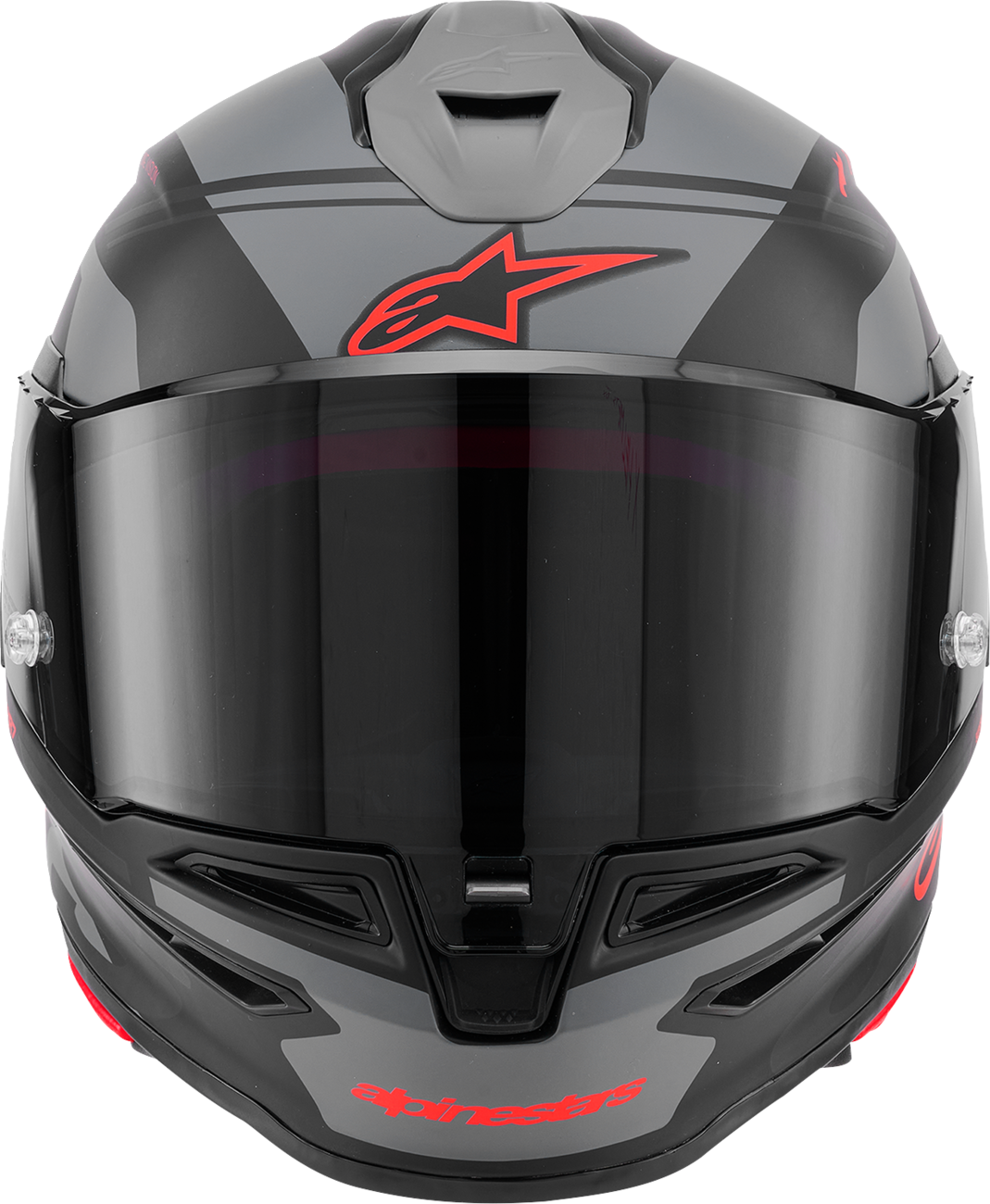 ALPINESTARS Supertech R7 Helmet - 22.06 - A-Core - Matte Black/Gray/Red - XL 8203426-1653-XL