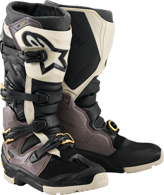 Alpinestars Tech 7 Enduro Drystar® Boots - Black/Dark Gray/Gold