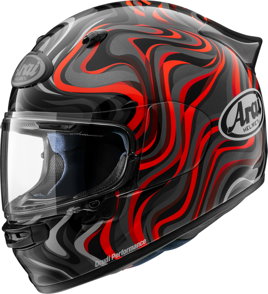 Arai Contour-X Helmet - Swirl - Red