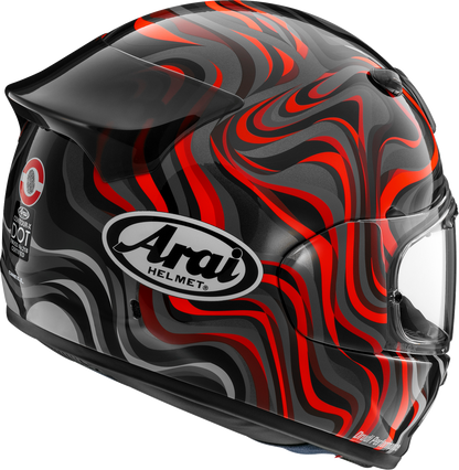 Arai Contour-X Helmet - Swirl - Red