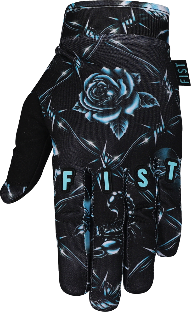 Fist Handwear Strapped Chrome Gloves