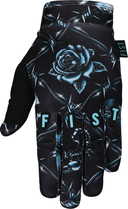 Fist Handwear Strapped Chrome Gloves