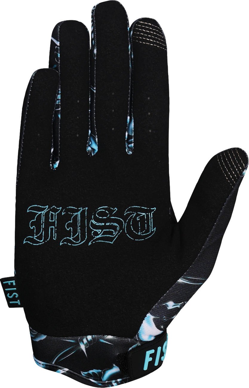 Fist Handwear Strapped Chrome Gloves