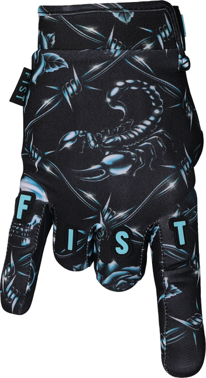 Fist Handwear Strapped Chrome Gloves