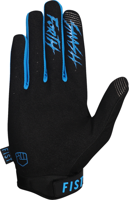 Fist Handwear Strapped Gloves - Fluro Blue