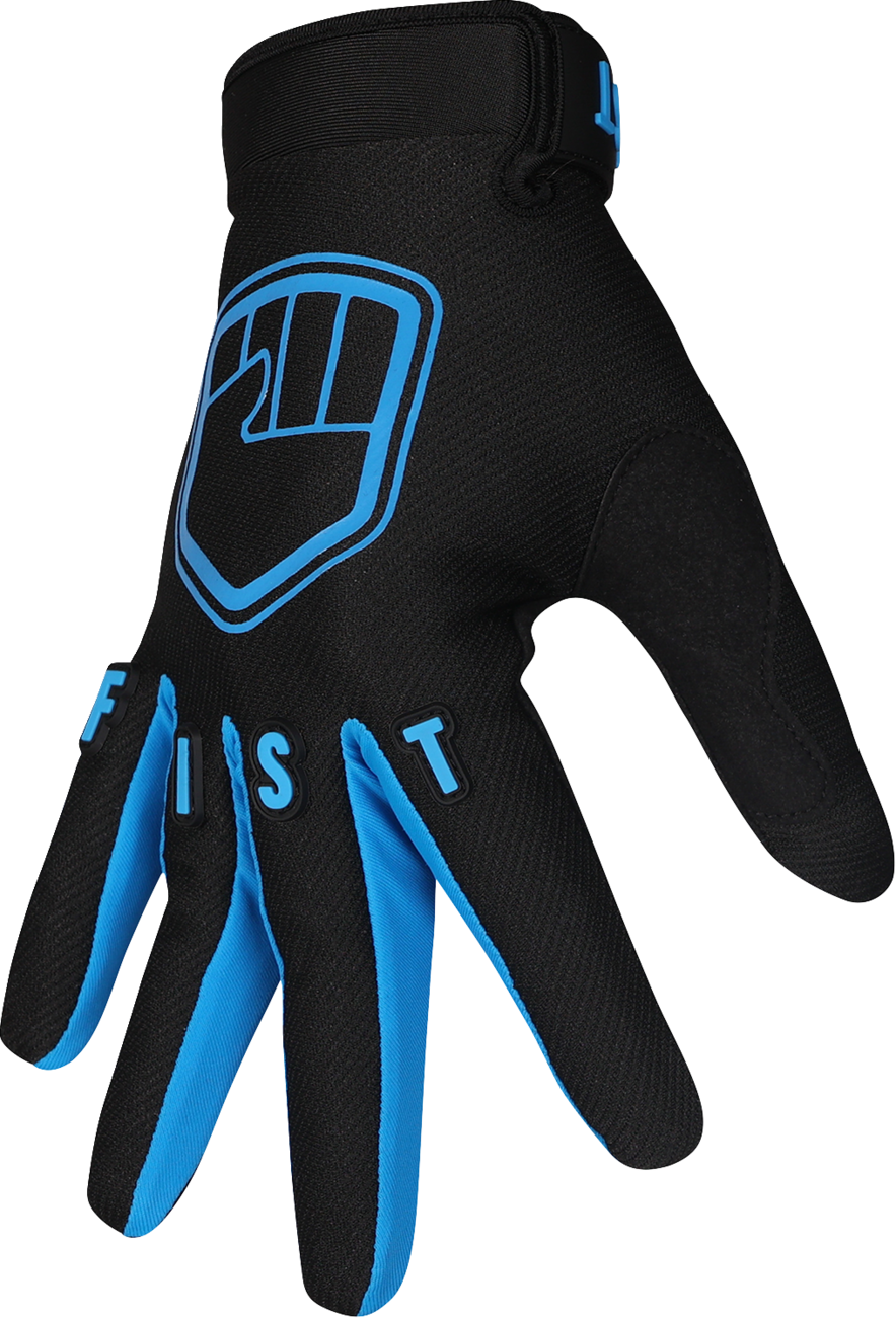 Fist Handwear Youth Strapped Gloves - Fluro Blue