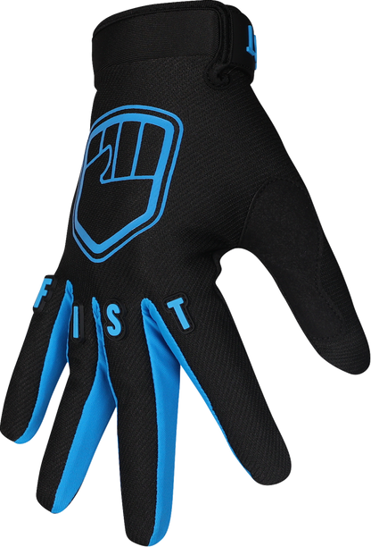 Fist Handwear Youth Strapped Gloves - Fluro Blue