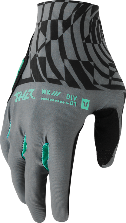 Thor Sportmode Mind Control Gloves - Charcoal/Black
