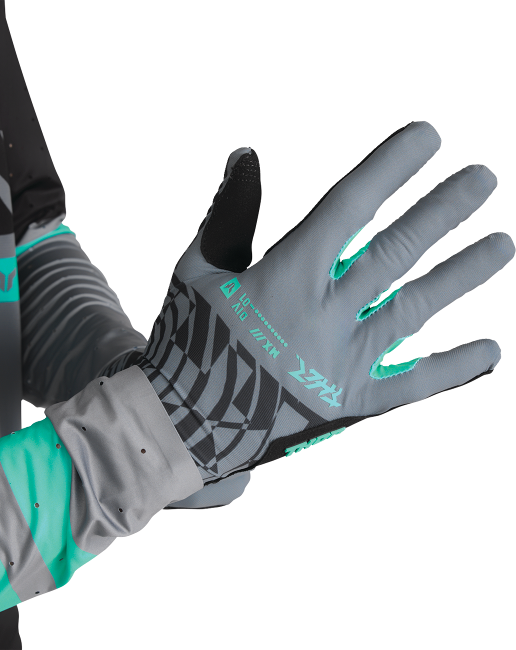 Thor Sportmode Mind Control Gloves - Charcoal/Black