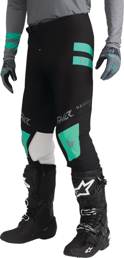 Thor Sportmode Mind Control Gloves - Charcoal/Black