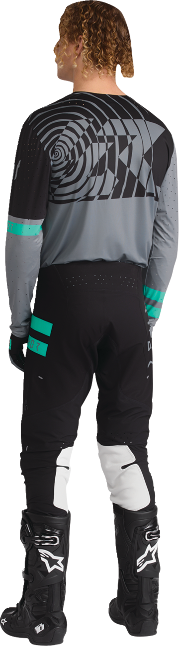 Thor Sportmode Mind Control Gloves - Charcoal/Black