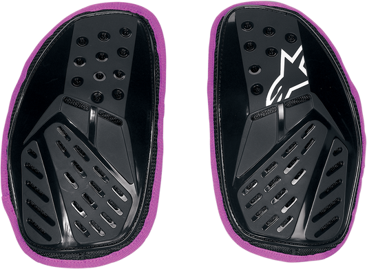 ALPINESTARS Stella Bionic Chest Pads - Black/Violet 678208-13