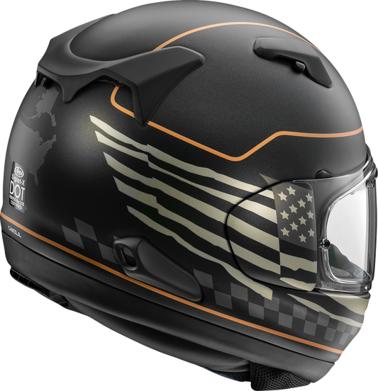 Arai Signet-X Helmet - US Flag - Black Frost