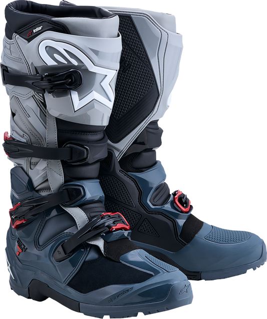 Alpinestars Tech 7 Enduro Drystar® Boots - Dark Gray/Red