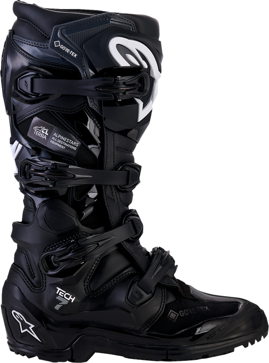 ALPINESTARS Tech 7 Enduro Gore-Tex® Boots - Black/Dark Gray - US 14 / EU 49.5 2030127-111-14