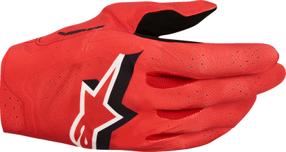 Alpinestars Supertech MX Gloves - Fire Red/Black/White