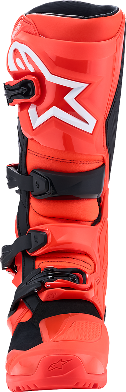 Alpinestars Tech 7 Enduro Boots - Black/Fluorescent Red