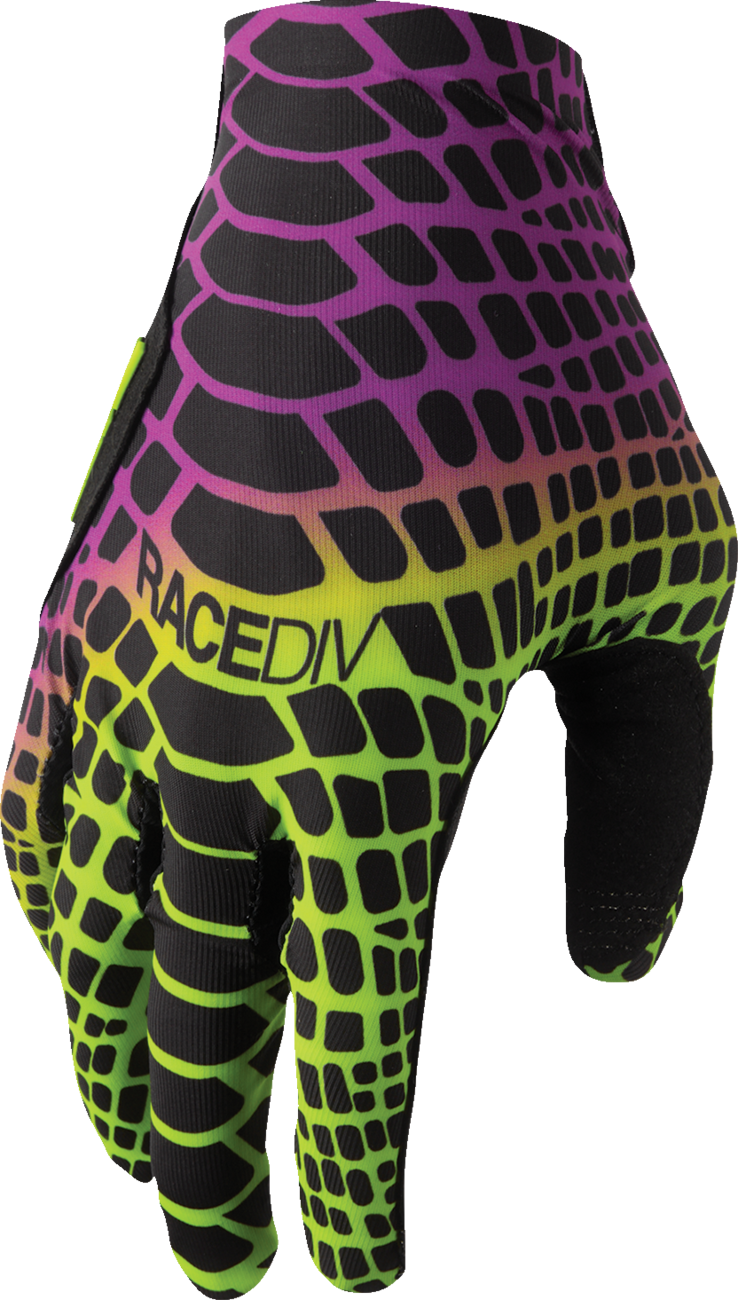 Thor Sportmode Cobra Gloves - Acid/Purple