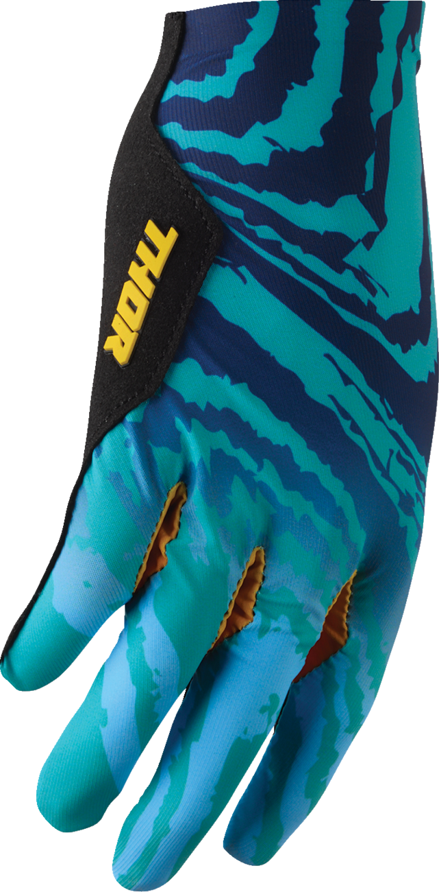 Thor Sportmode Damascus Gloves - Aqua